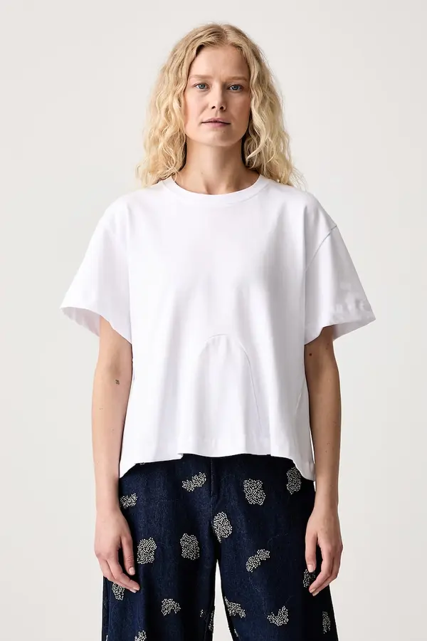 MUNTHE MUNTHE kratka majica ženska bombažna VUPITER