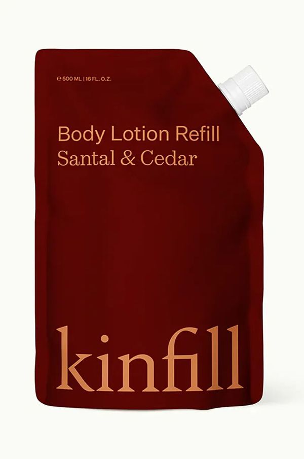 Kinfill Nadomestno polnilo balzama za telo Kinfill Santal & Cedar 500 ml