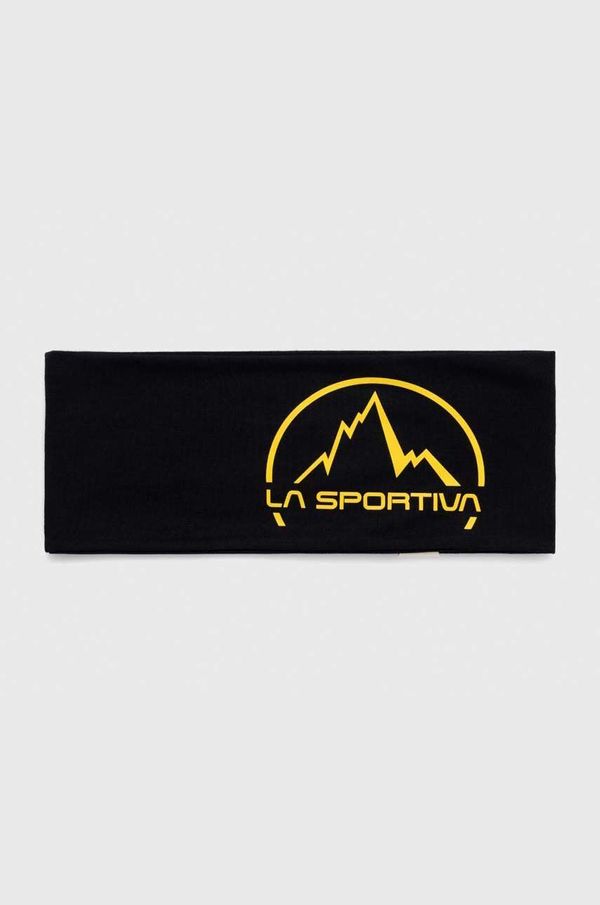 La Sportiva Naglavni trak LA Sportiva Artis črna barva