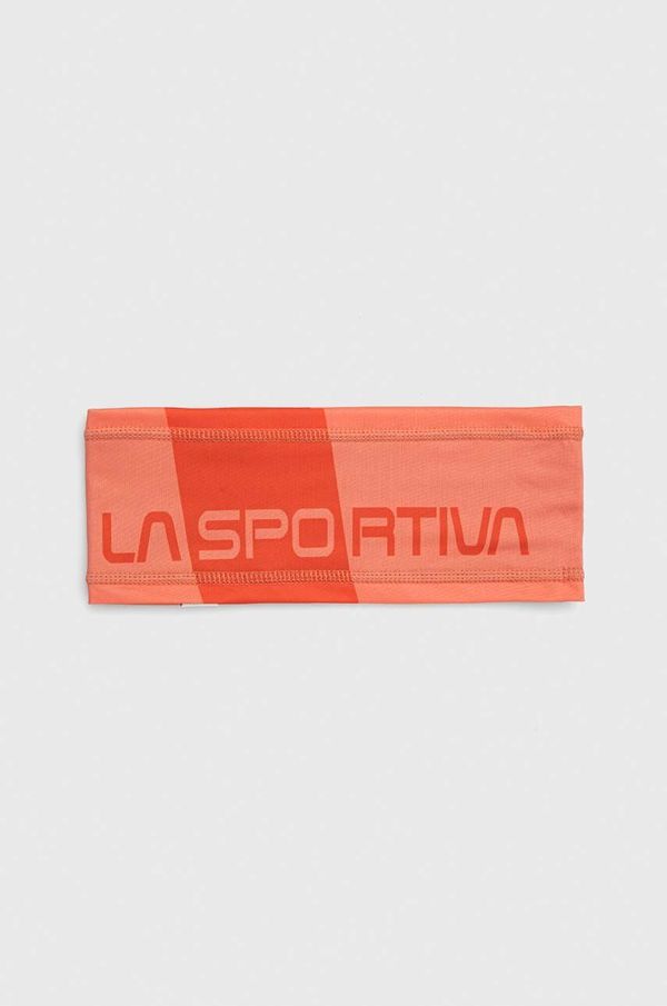 La Sportiva Naglavni trak LA Sportiva Diagonal oranžna barva