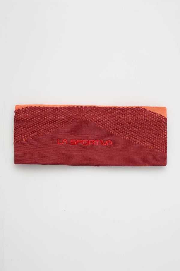 La Sportiva Naglavni trak LA Sportiva Knitty rdeča barva