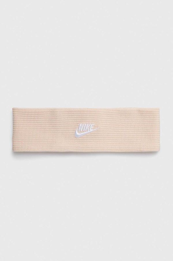 Nike Naglavni trak Nike Waffle bež barva