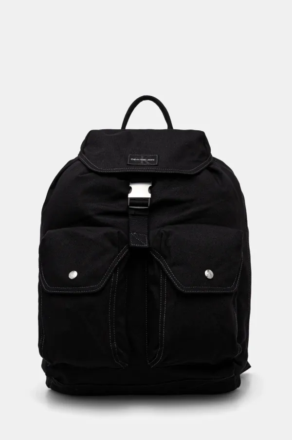 Calvin Klein Jeans Nahrbtnik Calvin Klein Jeans moški, črna barva, LV04G3035G