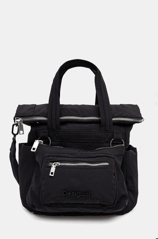 Desigual Nahrbtnik Desigual BASIC MODULAR VOYAGE črna barva, 24WAXY35
