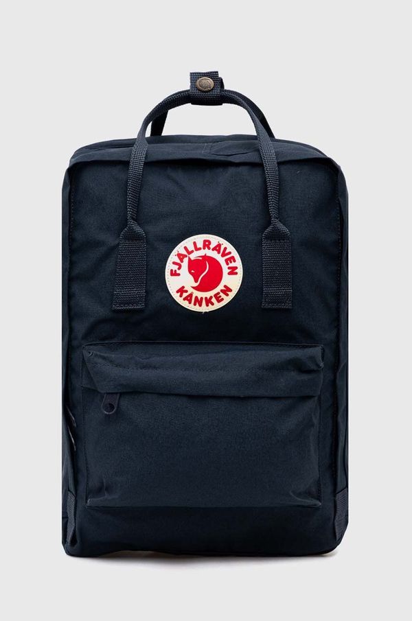 Fjallraven Nahrbtnik Fjallraven Kanken Laptop mornarsko modra barva, F23524