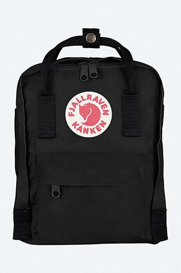 Fjallraven Nahrbtnik Fjallraven Kanken Mini črna barva