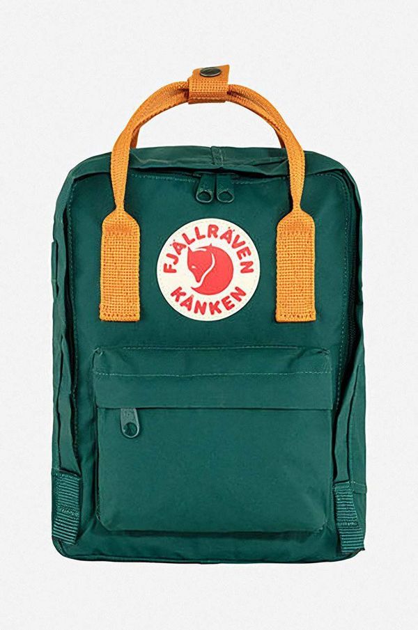 Fjallraven Nahrbtnik Fjallraven Kanken Mini zelena barva