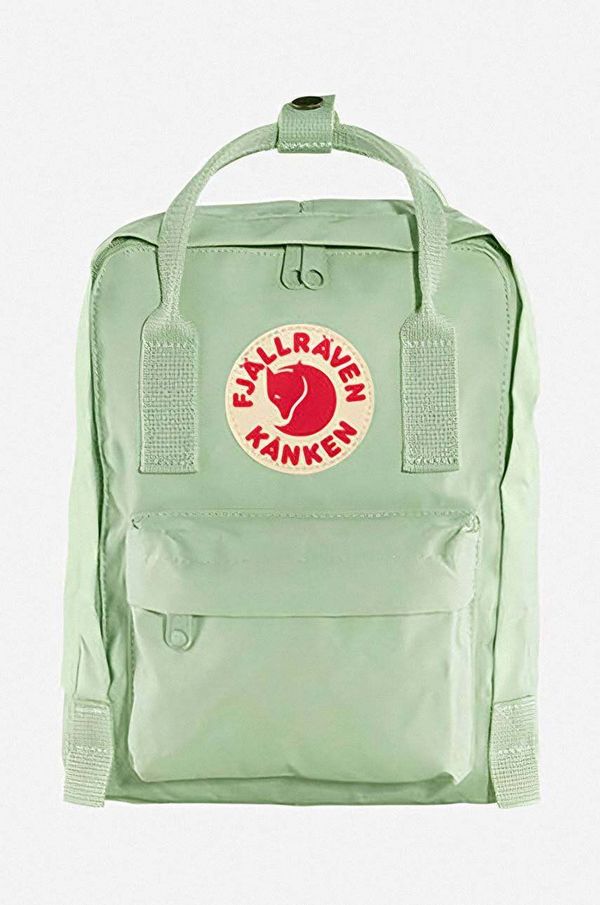 Fjallraven Nahrbtnik Fjallraven Kanken Mini zelena barva