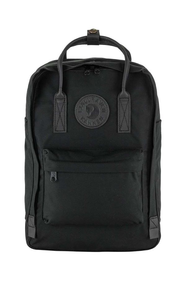 Fjallraven Nahrbtnik Fjallraven Kanken No.2 Black Laptop 15'' črna barva, F23804