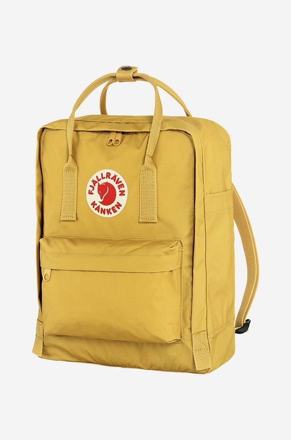 Fjallraven Nahrbtnik Fjallraven Kanken rumena barva