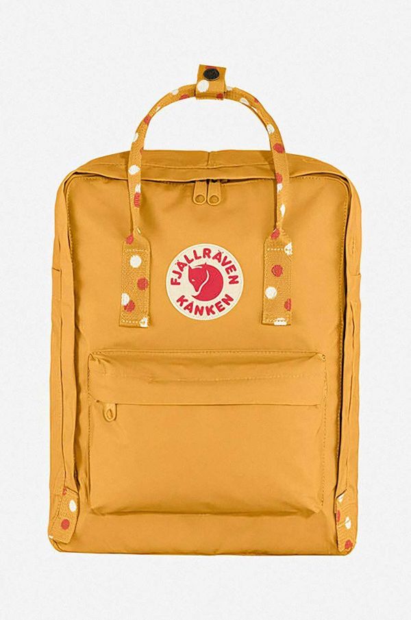 Fjallraven Nahrbtnik Fjallraven Kanken rumena barva