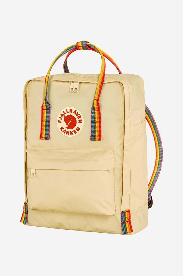 Fjallraven Nahrbtnik Fjallraven Rainbow bež barva