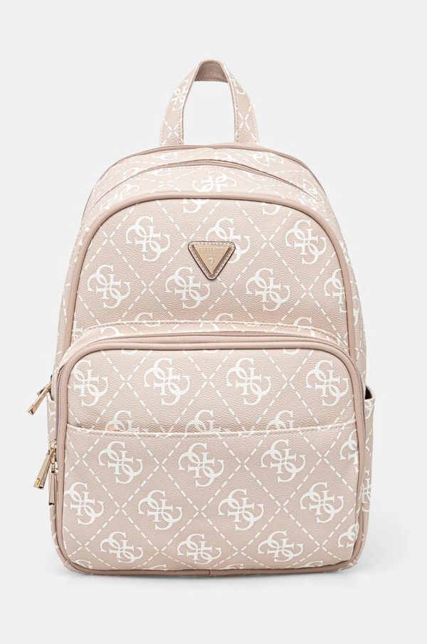 Guess Nahrbtnik Guess BERTA ženski, bež barva, TWY868 89900