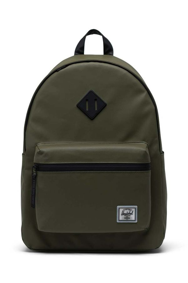 Herschel Nahrbtnik Herschel Water Resistant Classic X-Large zelena barva