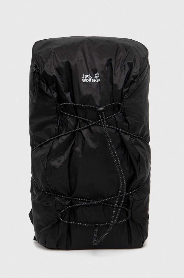 Jack Wolfskin Nahrbtnik Jack Wolfskin Jwp Ultralight črna barva