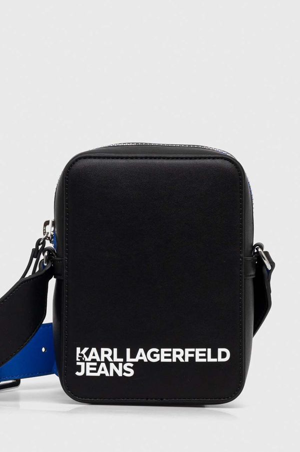 Karl Lagerfeld Jeans Nahrbtnik Karl Lagerfeld Jeans moški, črna barva