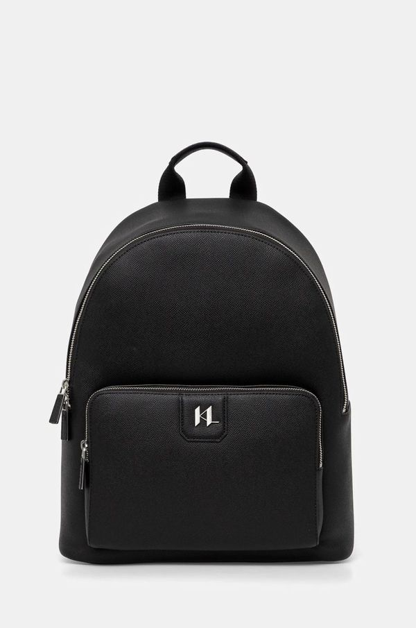 Karl Lagerfeld Nahrbtnik Karl Lagerfeld K/MONOGRAM moški, črna barva, A1M30096