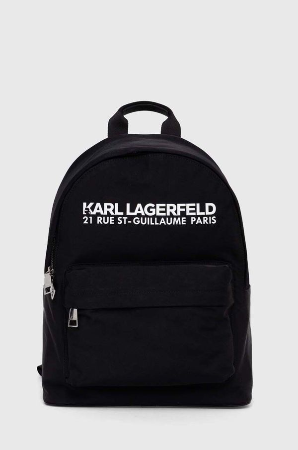 Karl Lagerfeld Nahrbtnik Karl Lagerfeld ženski, črna barva