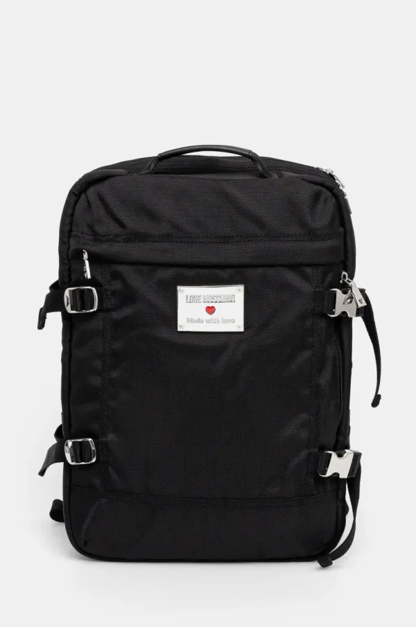 Love Moschino Nahrbtnik Love Moschino ženski, črna barva, JC4200PP1