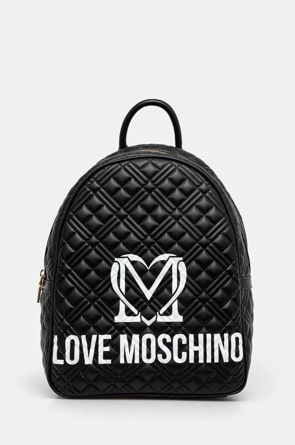 Love Moschino Nahrbtnik Love Moschino ženski, črna barva, JC4377PP0L