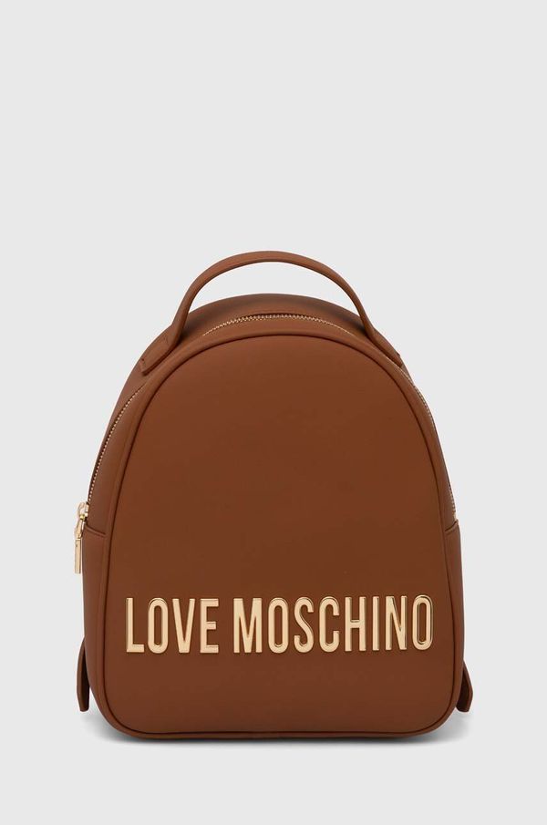 Love Moschino Nahrbtnik Love Moschino ženski, rjava barva, JC4197PP1LKD0000