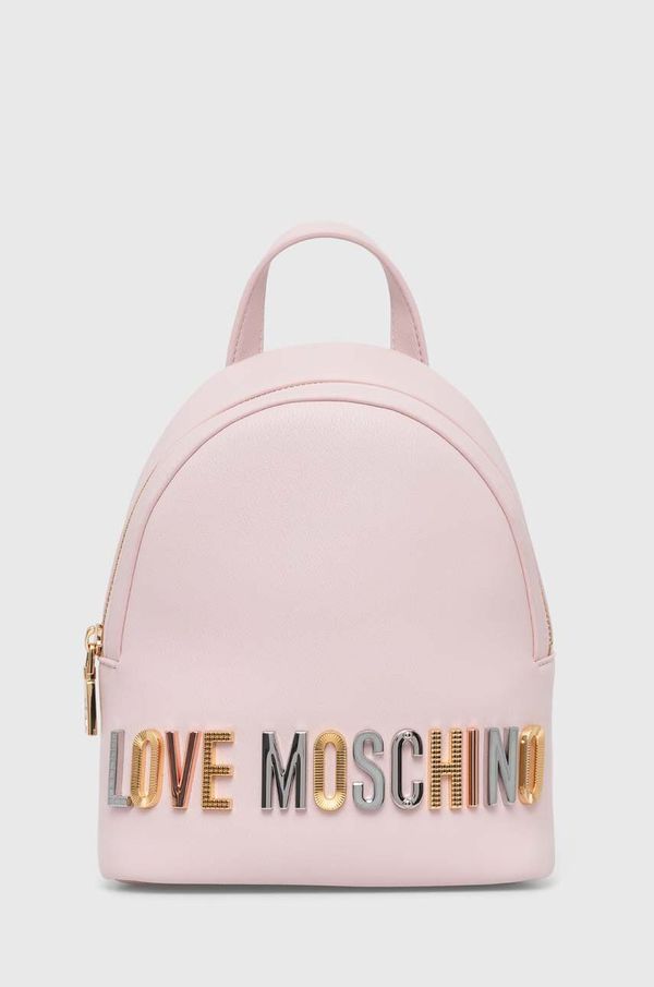 Love Moschino Nahrbtnik Love Moschino ženski, roza barva