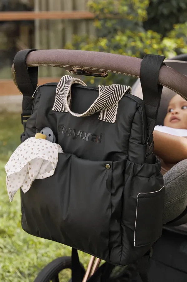 Mayoral Newborn Nahrbtnik Mayoral Newborn črna barva, 19897