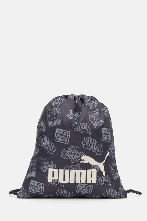 Puma Nahrbtnik Puma Phase Small Gym Sack siva barva, 901900