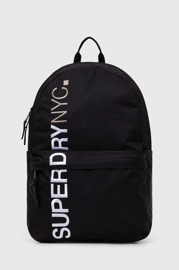 Superdry Nahrbtnik Superdry ženski, črna barva