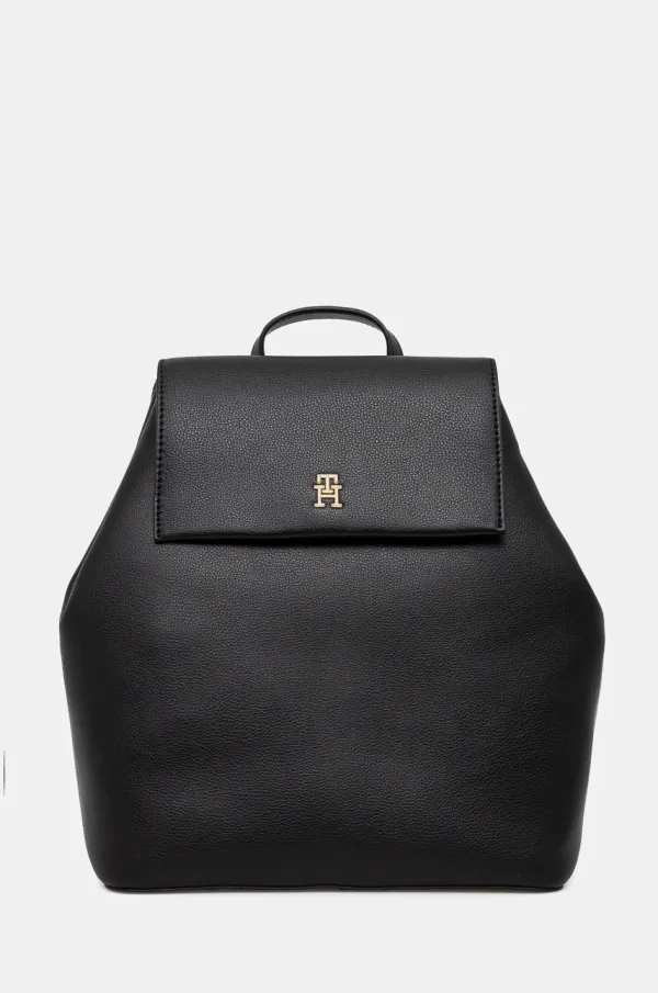 Tommy Hilfiger Nahrbtnik Tommy Hilfiger ženski, črna barva, AW0AW17407