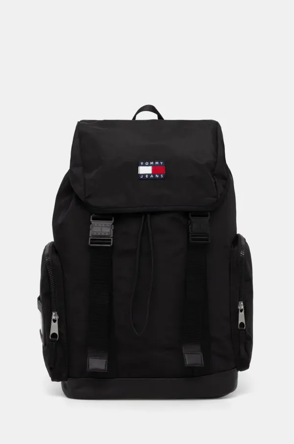 Tommy Jeans Nahrbtnik Tommy Jeans moški, črna barva, AM0AM13324