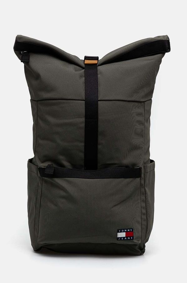 Tommy Jeans Nahrbtnik Tommy Jeans moški, zelena barva, AM0AM12414