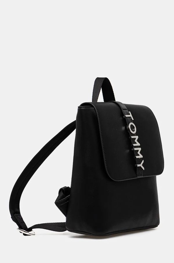 Tommy Jeans Nahrbtnik Tommy Jeans ženski, črna barva, AW0AW16506