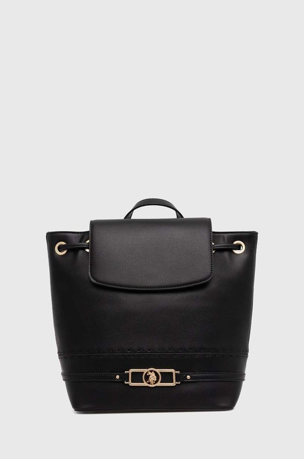 U.S. Polo Assn. Nahrbtnik U.S. Polo Assn. ženski, črna barva