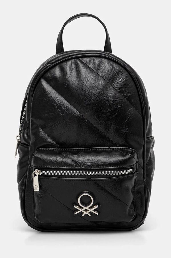 United Colors of Benetton Nahrbtnik United Colors of Benetton ženski, črna barva, 62IZDY06H