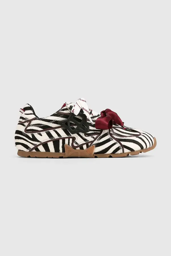 Naked Wolfe Naked Wolfe Adored Zebra Pony superge ženske usnjene