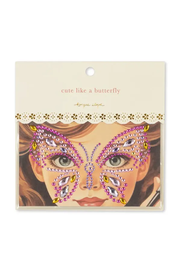 Konges Sløjd Nalepke za obraz Konges Sløjd BUTTERFLY FACE JEWELS KS102606