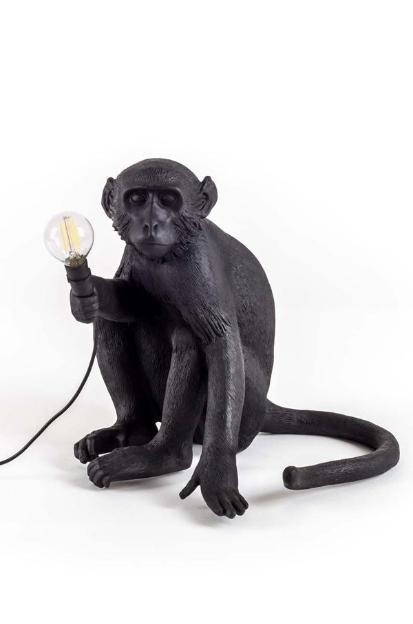 Seletti Namizna lučka Seletti Monkey Lamp Sitting
