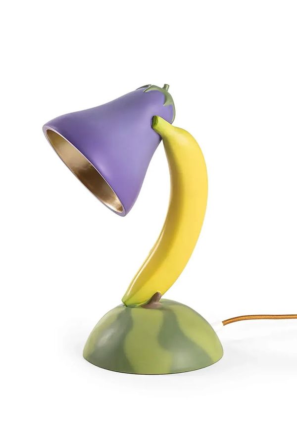 Seletti Namizna lučka Seletti Vitamin Aubergine