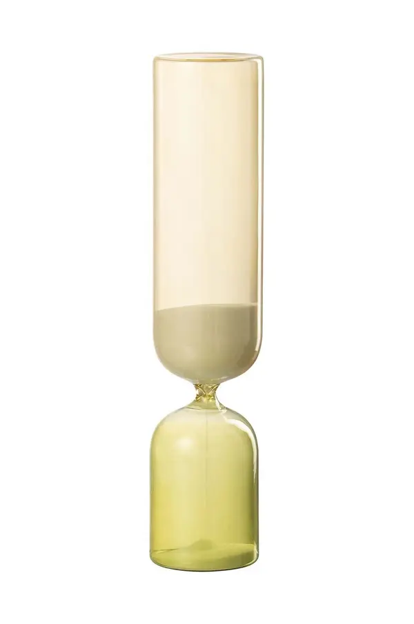 J-Line Namizna peščena ura J-Line Glass Green