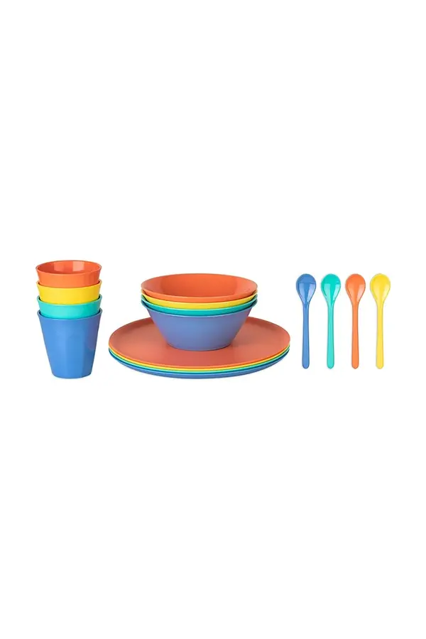 Koziol Namizna posoda za 4 osebe Koziol Nora Set Lollipop 16-pack