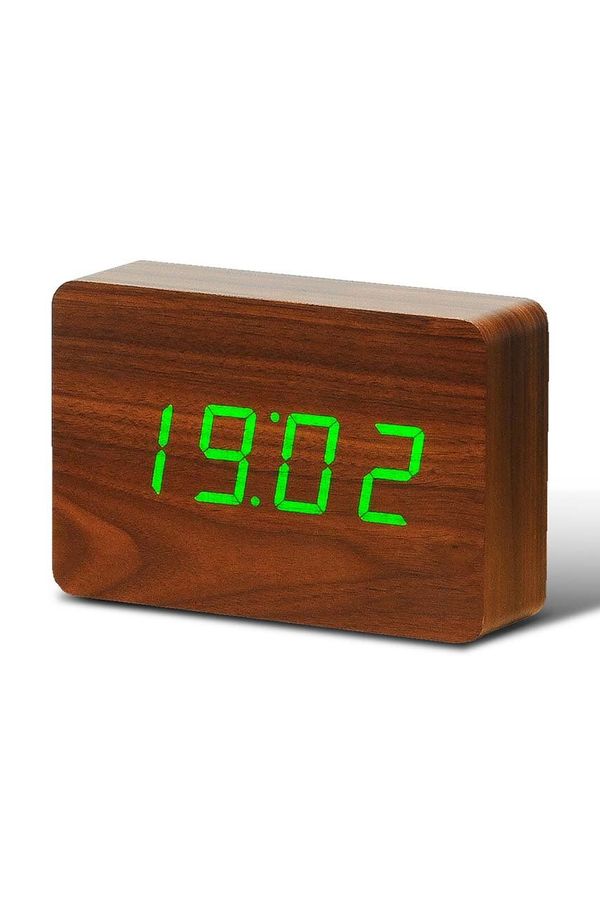 Gingko Design Namizna ura Gingko Design Brick Click Clock