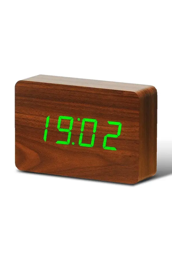 Gingko Design Namizna ura Gingko Design Brick Click Clock
