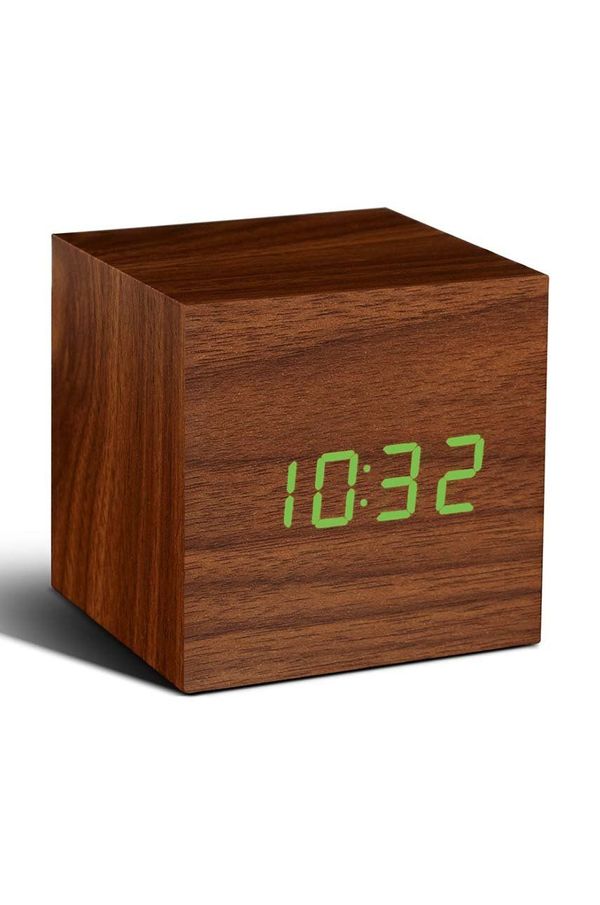 Gingko Design Namizna ura Gingko Design Cube Click Clock