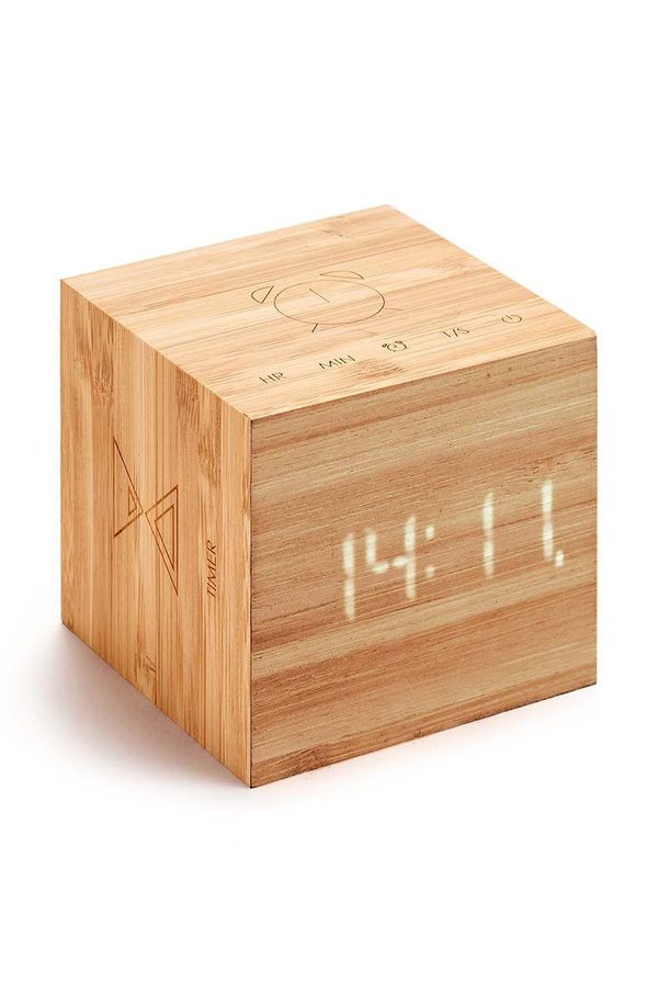 Gingko Design Namizna ura Gingko Design Cube Plus Clock
