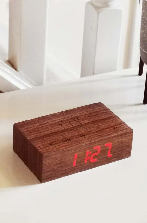 Gingko Design Namizna ura Gingko Design Flip Click Clock
