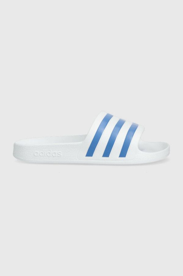 adidas Natikači adidas Adilette Aqua ženski, bela barva