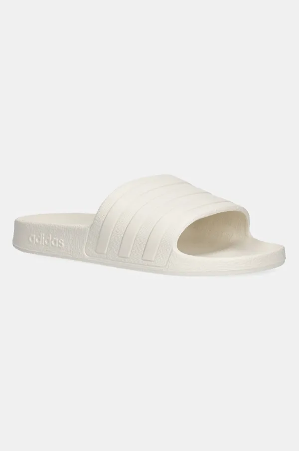 adidas Natikači adidas Adilette Aqua ženski, bež barva, JP5183