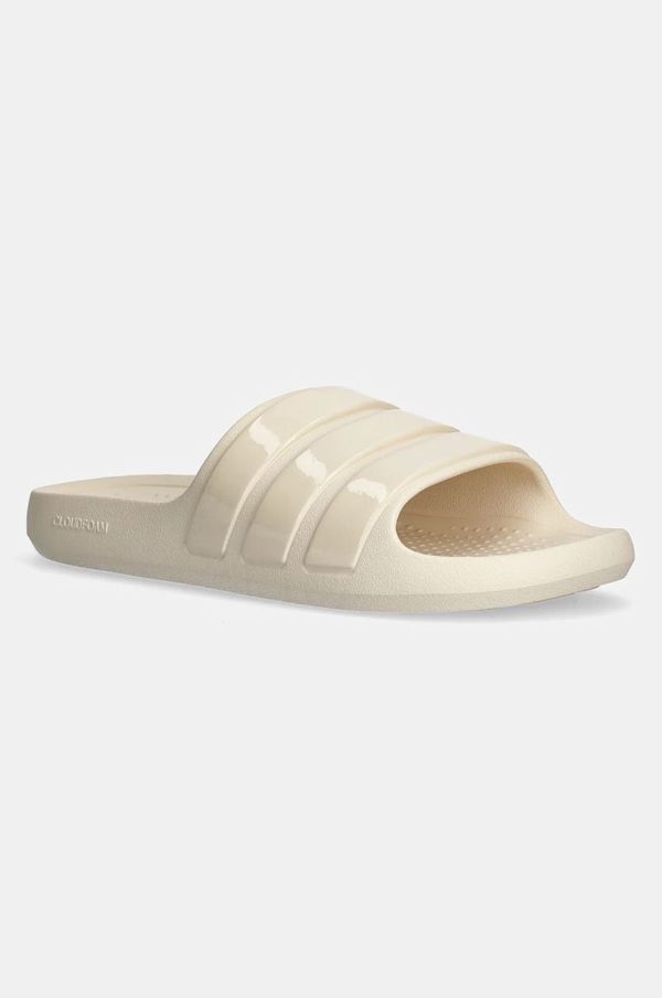 adidas Natikači adidas Adilette Flow bež barva, JI4790