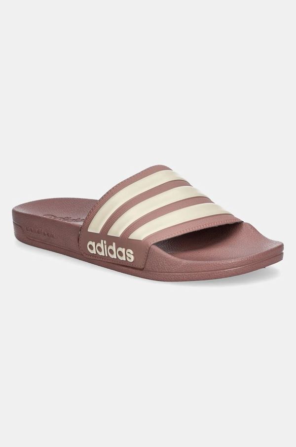 adidas Natikači adidas Adilette Shower ženski, roza barva, JI4762